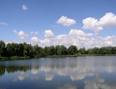 Heutiger See bei Oberdorla